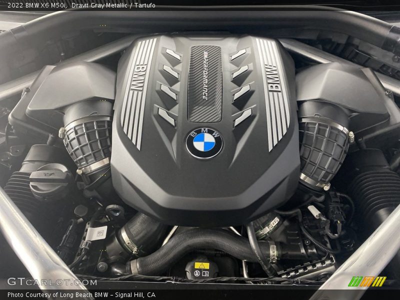  2022 X6 M50i Engine - 4.4 Liter M TwinPower Turbocharged DOHC 32-Valve V8