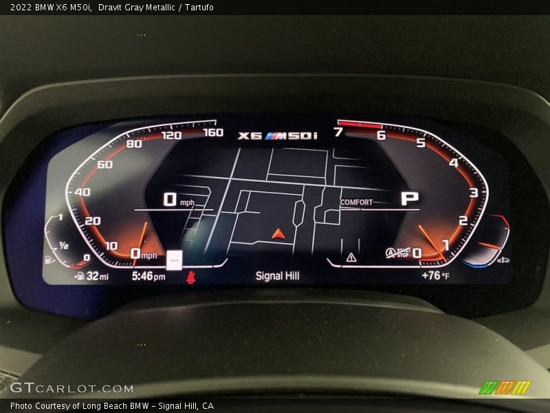 Navigation of 2022 X6 M50i