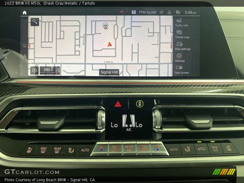 Navigation of 2022 X6 M50i