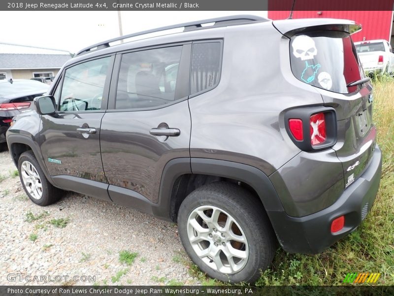 Granite Crystal Metallic / Black 2018 Jeep Renegade Latitude 4x4