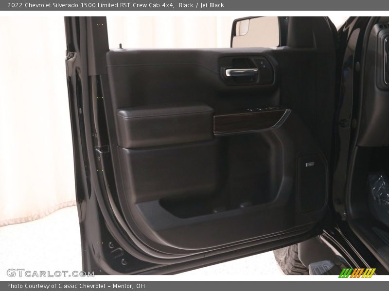 Black / Jet Black 2022 Chevrolet Silverado 1500 Limited RST Crew Cab 4x4