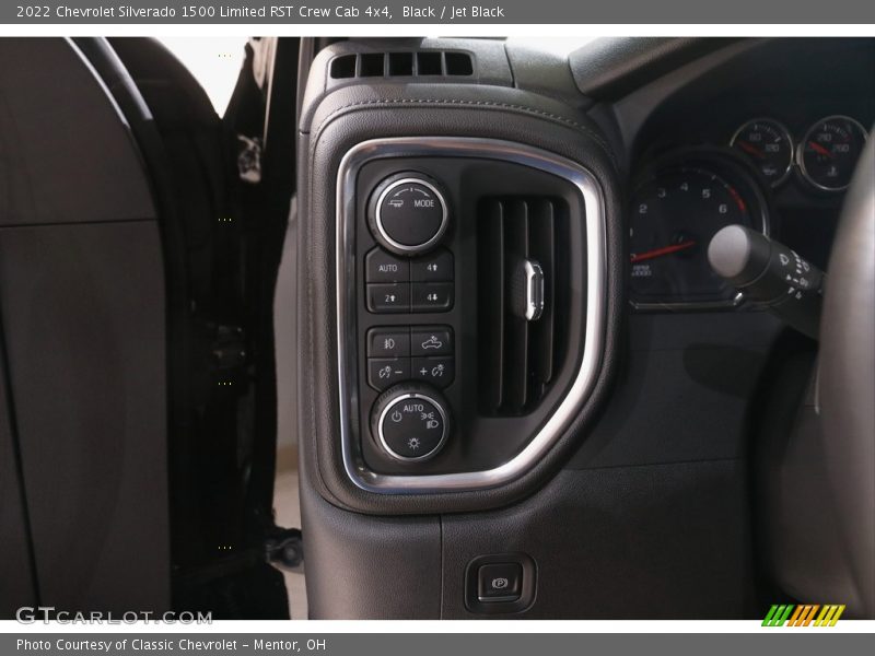 Black / Jet Black 2022 Chevrolet Silverado 1500 Limited RST Crew Cab 4x4