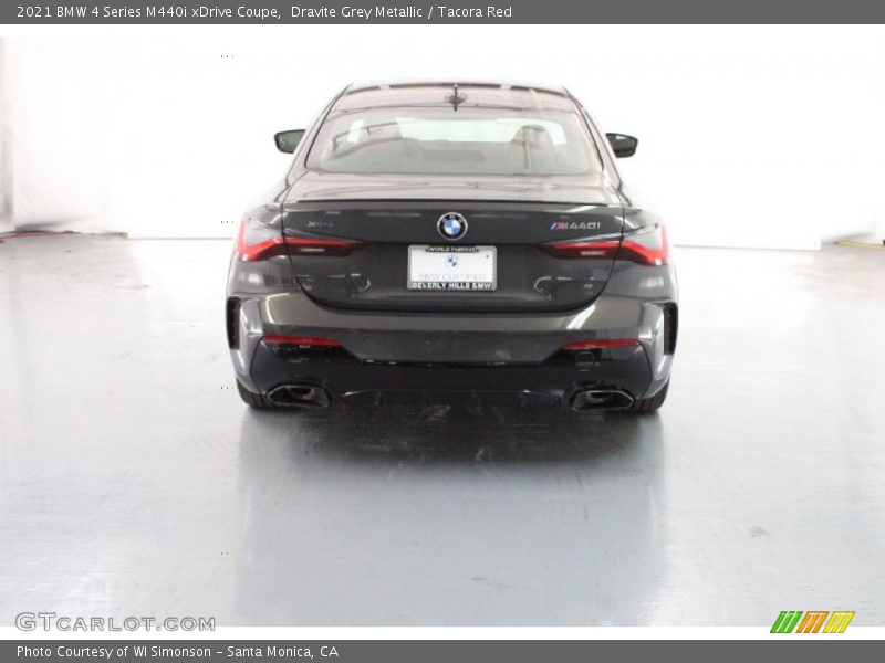 Dravite Grey Metallic / Tacora Red 2021 BMW 4 Series M440i xDrive Coupe