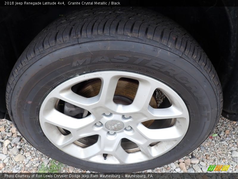 Granite Crystal Metallic / Black 2018 Jeep Renegade Latitude 4x4
