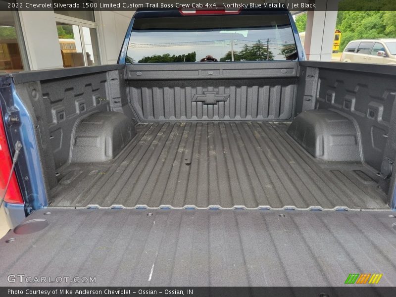 Northsky Blue Metallic / Jet Black 2022 Chevrolet Silverado 1500 Limited Custom Trail Boss Crew Cab 4x4