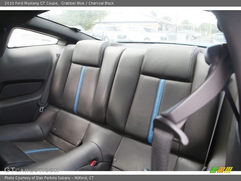 Grabber Blue / Charcoal Black 2010 Ford Mustang GT Coupe