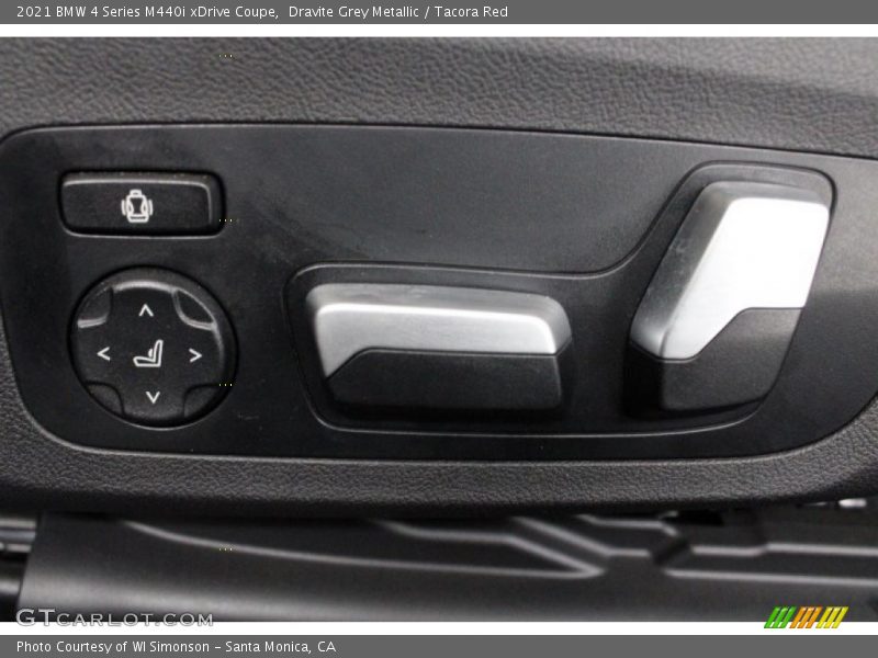 Dravite Grey Metallic / Tacora Red 2021 BMW 4 Series M440i xDrive Coupe