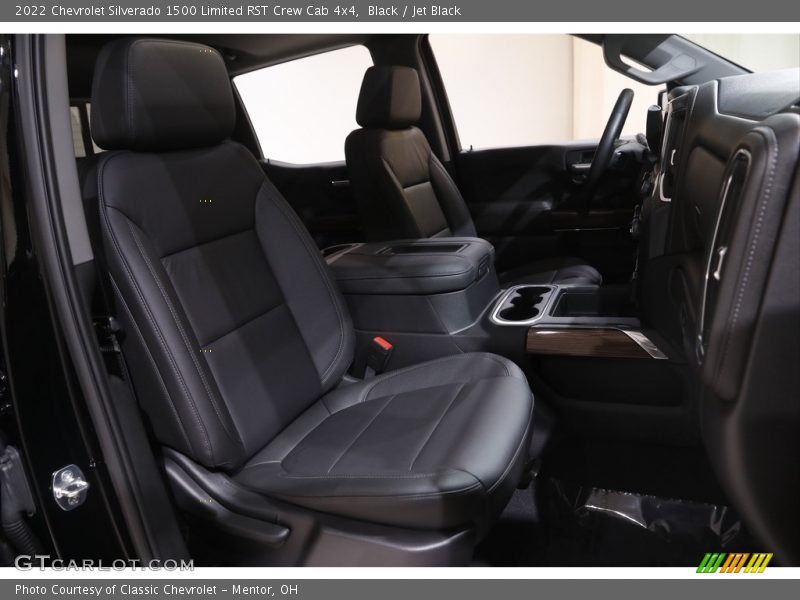 Black / Jet Black 2022 Chevrolet Silverado 1500 Limited RST Crew Cab 4x4