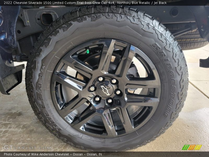  2022 Silverado 1500 Limited Custom Trail Boss Crew Cab 4x4 Wheel