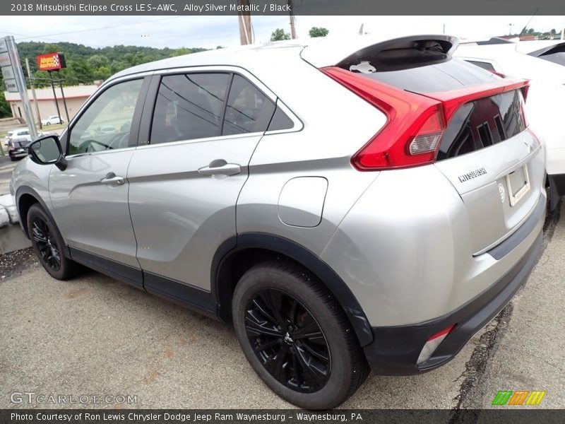 Alloy Silver Metallic / Black 2018 Mitsubishi Eclipse Cross LE S-AWC