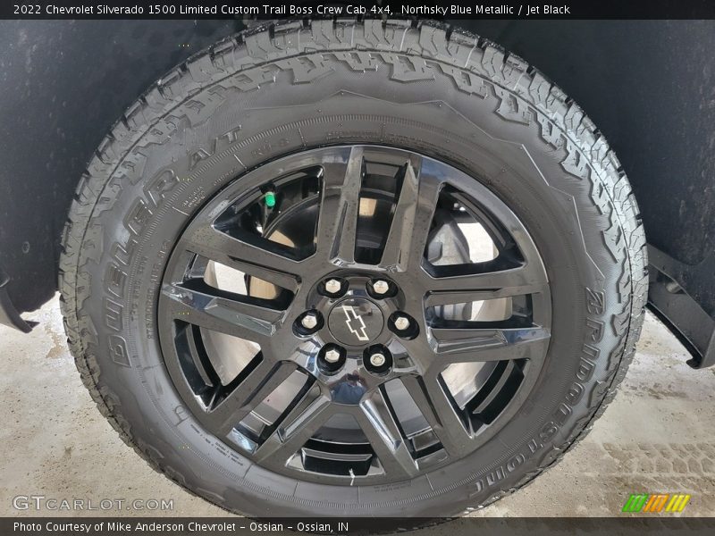  2022 Silverado 1500 Limited Custom Trail Boss Crew Cab 4x4 Wheel