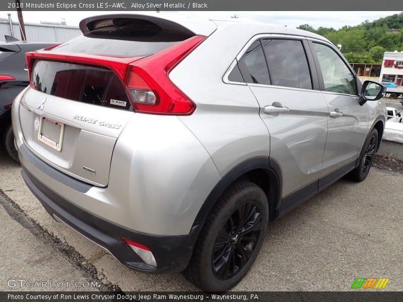 Alloy Silver Metallic / Black 2018 Mitsubishi Eclipse Cross LE S-AWC