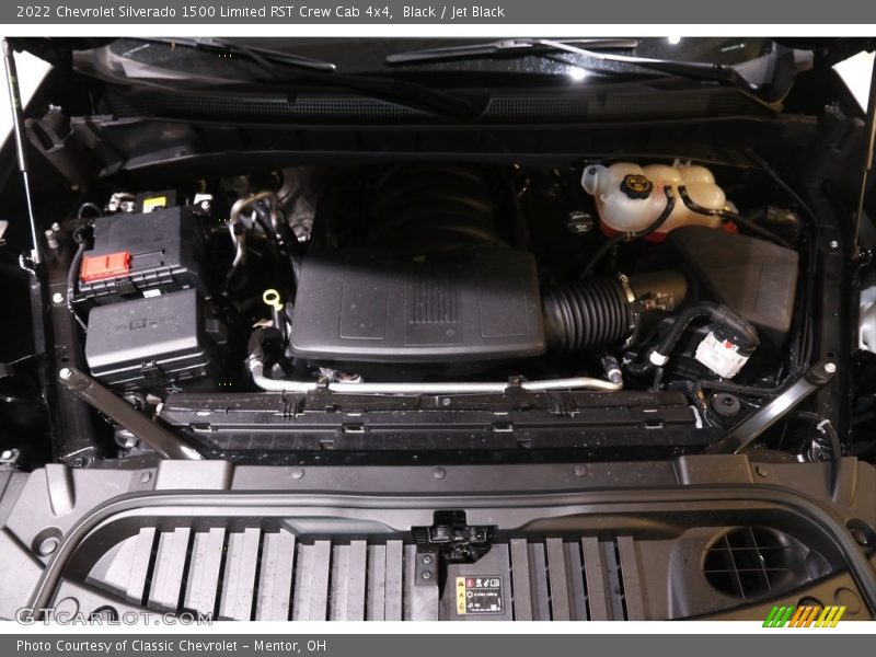 Black / Jet Black 2022 Chevrolet Silverado 1500 Limited RST Crew Cab 4x4
