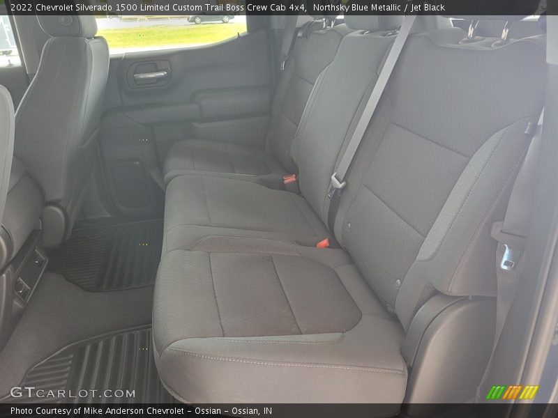 Northsky Blue Metallic / Jet Black 2022 Chevrolet Silverado 1500 Limited Custom Trail Boss Crew Cab 4x4