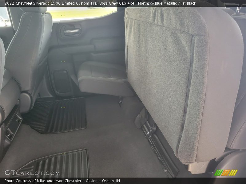 Northsky Blue Metallic / Jet Black 2022 Chevrolet Silverado 1500 Limited Custom Trail Boss Crew Cab 4x4