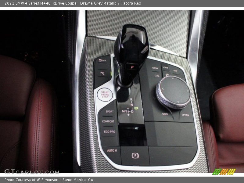 Dravite Grey Metallic / Tacora Red 2021 BMW 4 Series M440i xDrive Coupe