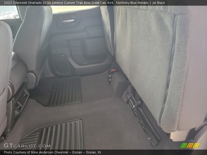 Northsky Blue Metallic / Jet Black 2022 Chevrolet Silverado 1500 Limited Custom Trail Boss Crew Cab 4x4
