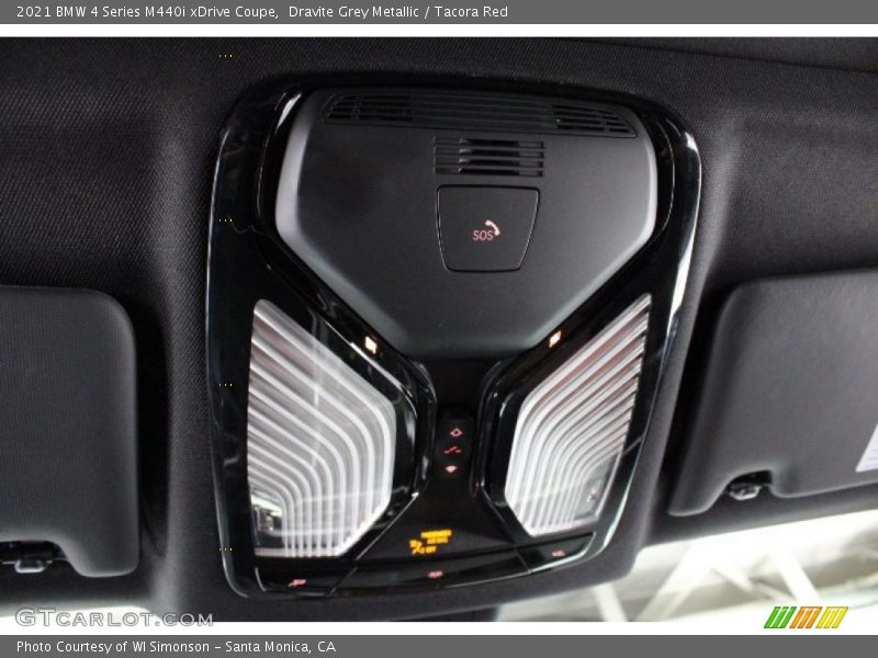 Dravite Grey Metallic / Tacora Red 2021 BMW 4 Series M440i xDrive Coupe