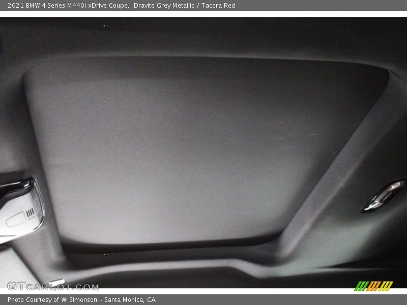 Dravite Grey Metallic / Tacora Red 2021 BMW 4 Series M440i xDrive Coupe