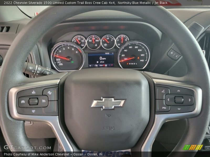 2022 Silverado 1500 Limited Custom Trail Boss Crew Cab 4x4 Steering Wheel
