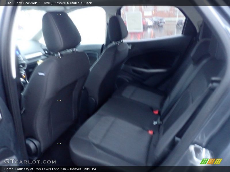 Smoke Metallic / Black 2022 Ford EcoSport SE 4WD