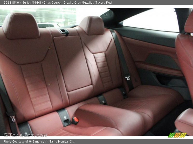 Dravite Grey Metallic / Tacora Red 2021 BMW 4 Series M440i xDrive Coupe