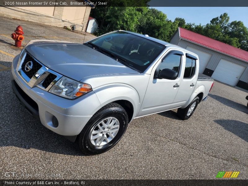 Brilliant Silver / Steel 2016 Nissan Frontier SV Crew Cab