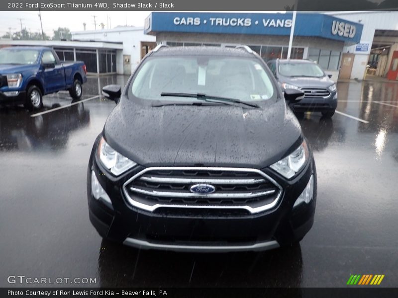 Shadow Black / Black 2022 Ford EcoSport Titanium 4WD