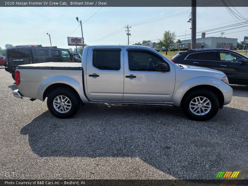 Brilliant Silver / Steel 2016 Nissan Frontier SV Crew Cab