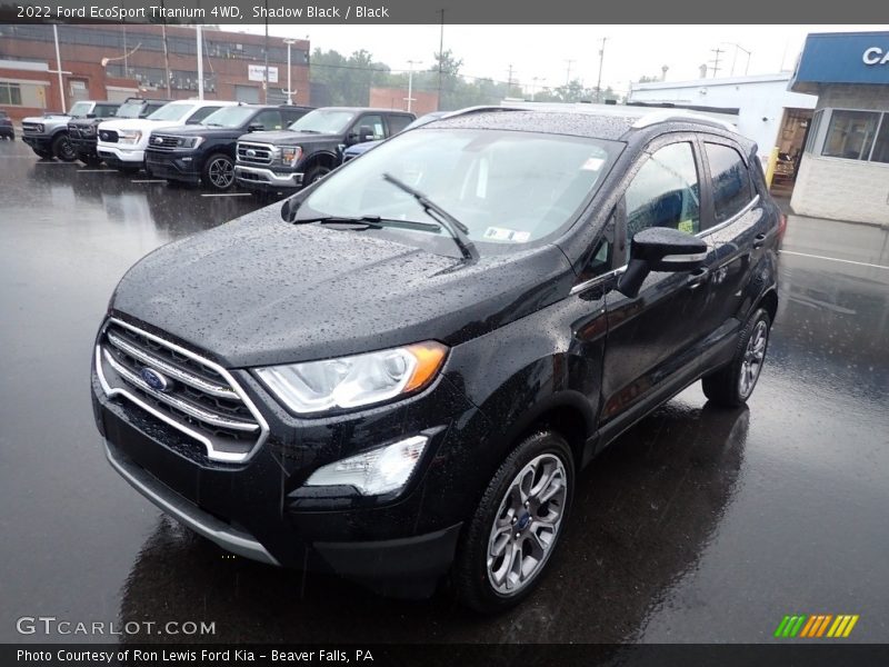 Shadow Black / Black 2022 Ford EcoSport Titanium 4WD