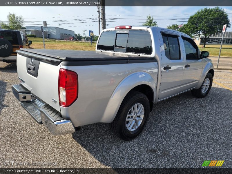 Brilliant Silver / Steel 2016 Nissan Frontier SV Crew Cab