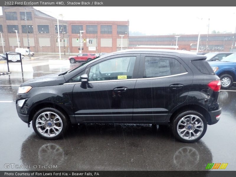 Shadow Black / Black 2022 Ford EcoSport Titanium 4WD