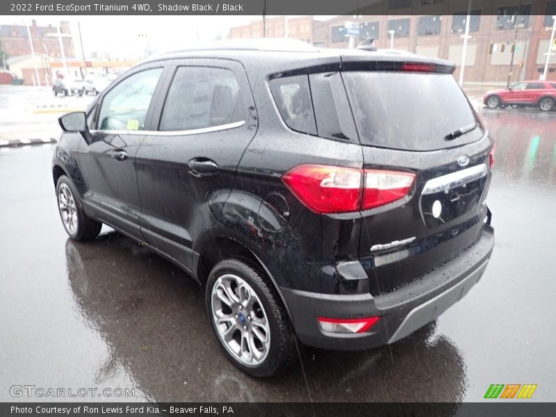Shadow Black / Black 2022 Ford EcoSport Titanium 4WD