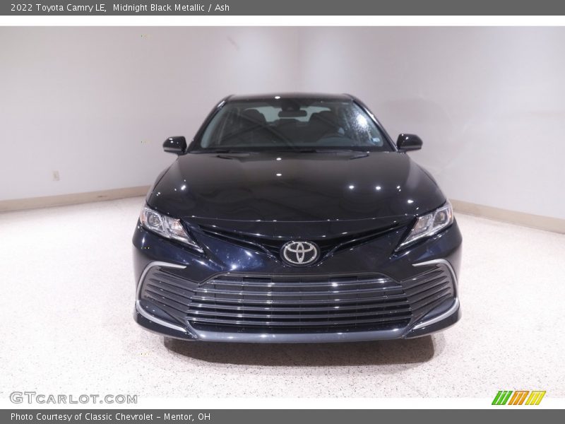 Midnight Black Metallic / Ash 2022 Toyota Camry LE