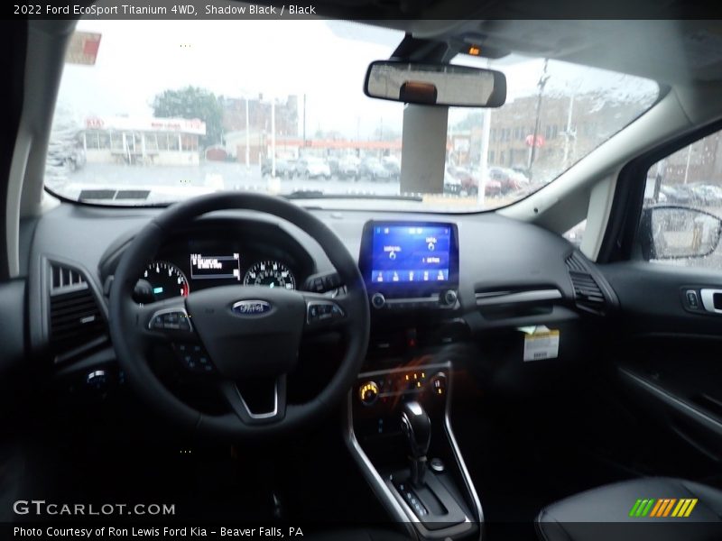 Shadow Black / Black 2022 Ford EcoSport Titanium 4WD