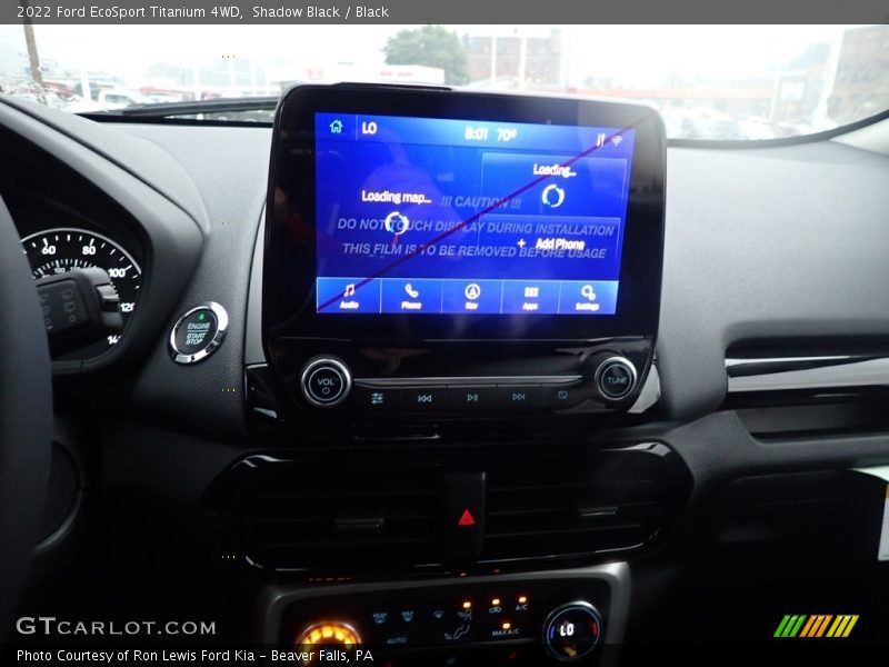 Shadow Black / Black 2022 Ford EcoSport Titanium 4WD