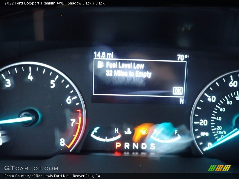 Shadow Black / Black 2022 Ford EcoSport Titanium 4WD