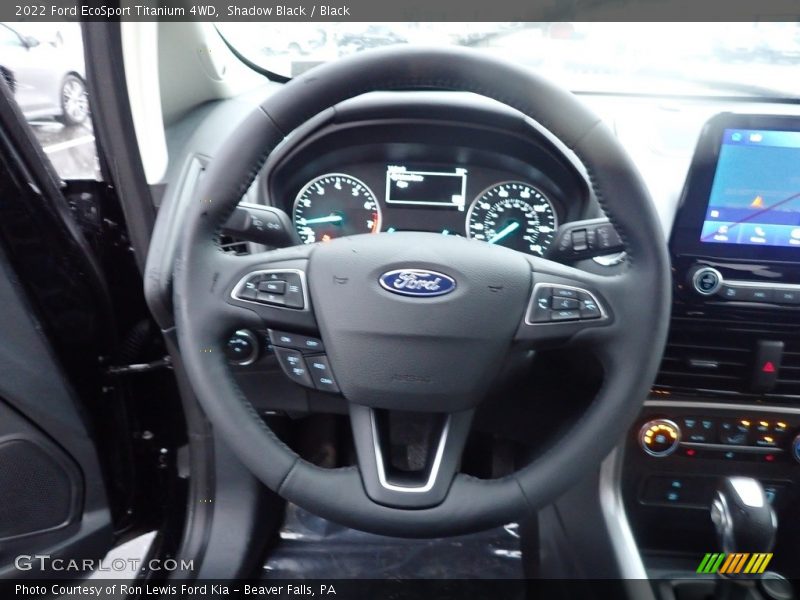 Shadow Black / Black 2022 Ford EcoSport Titanium 4WD