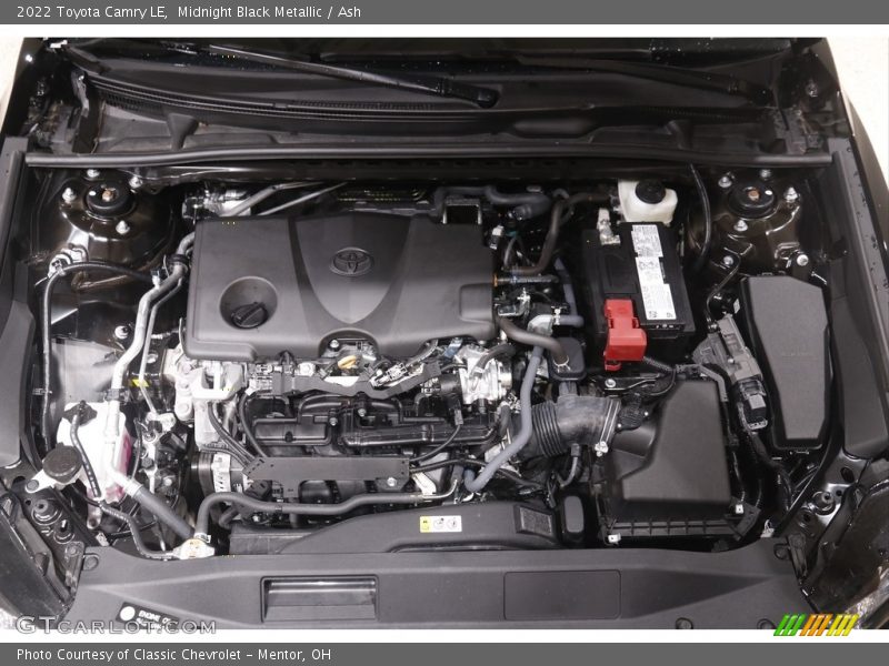 Midnight Black Metallic / Ash 2022 Toyota Camry LE