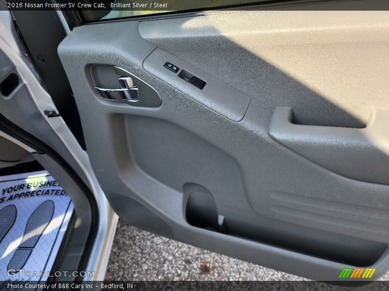 Brilliant Silver / Steel 2016 Nissan Frontier SV Crew Cab