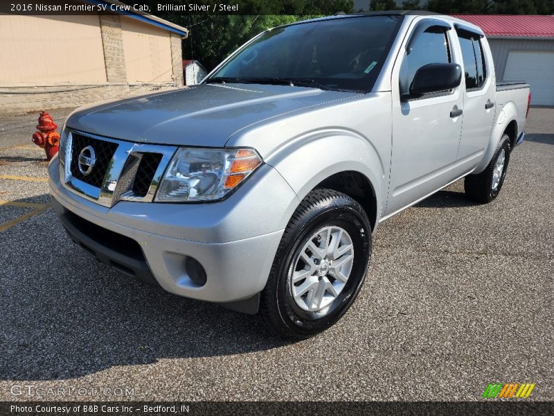 Brilliant Silver / Steel 2016 Nissan Frontier SV Crew Cab