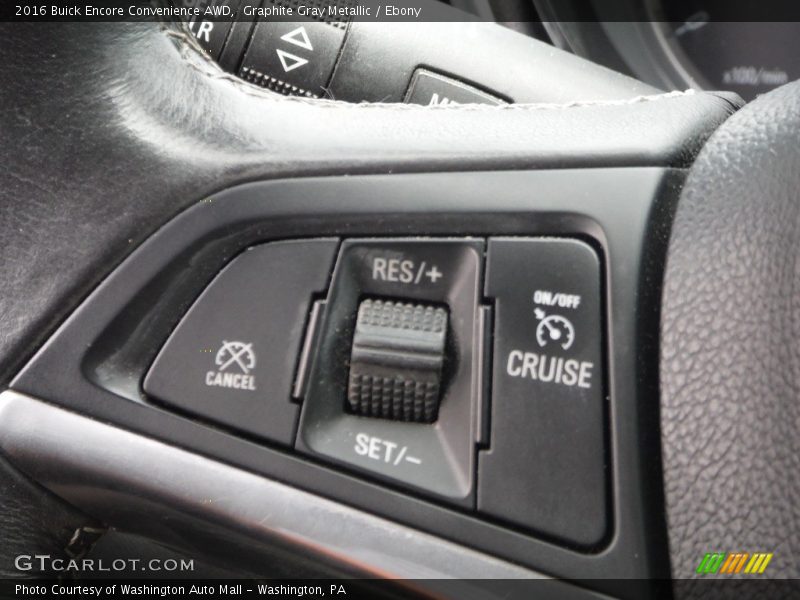 Graphite Gray Metallic / Ebony 2016 Buick Encore Convenience AWD