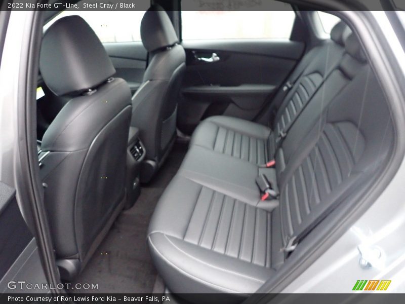 Steel Gray / Black 2022 Kia Forte GT-Line