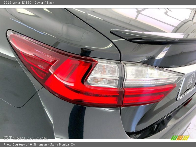 Caviar / Black 2016 Lexus ES 350
