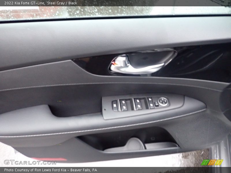 Steel Gray / Black 2022 Kia Forte GT-Line