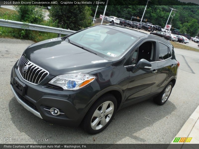 Graphite Gray Metallic / Ebony 2016 Buick Encore Convenience AWD