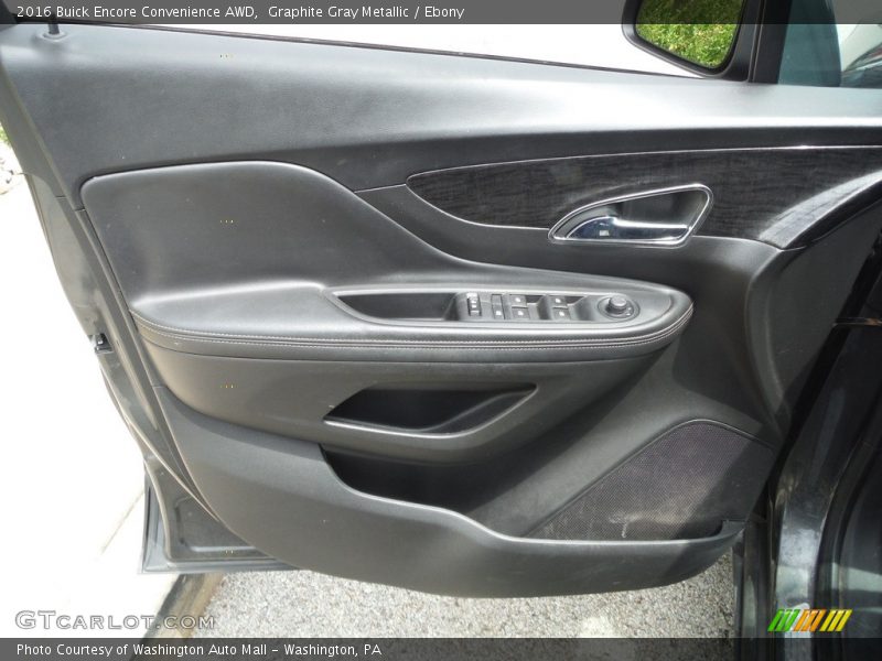 Graphite Gray Metallic / Ebony 2016 Buick Encore Convenience AWD