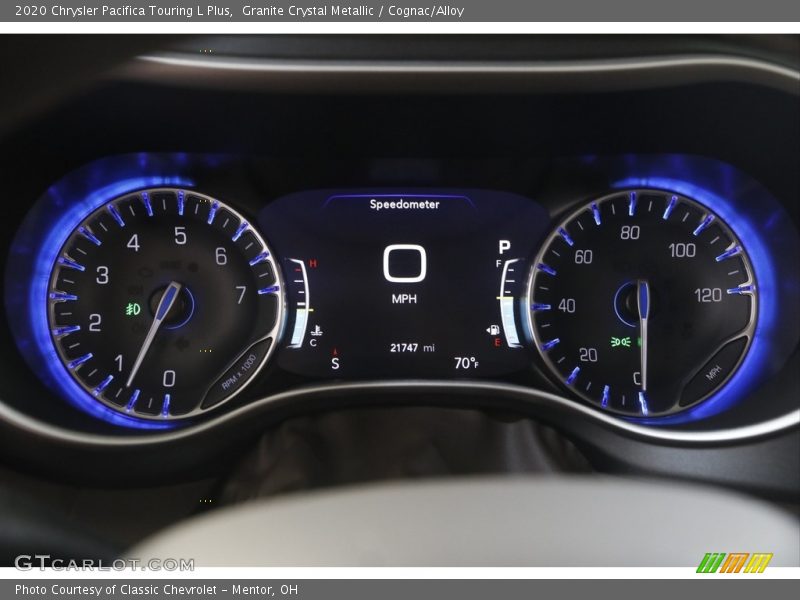 Granite Crystal Metallic / Cognac/Alloy 2020 Chrysler Pacifica Touring L Plus