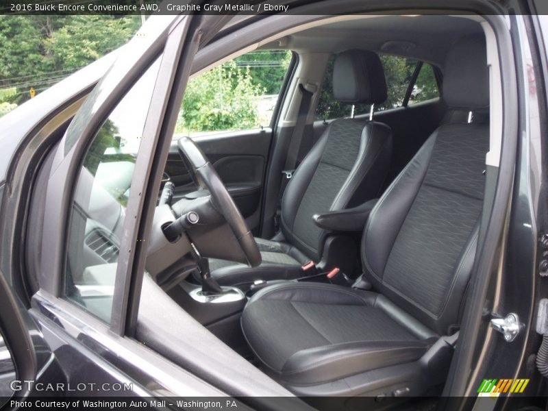 Graphite Gray Metallic / Ebony 2016 Buick Encore Convenience AWD