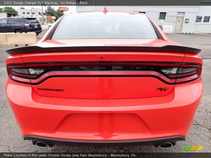 Go Mango / Black 2022 Dodge Charger R/T Blacktop